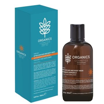 Organics pharm after sun hair and body wash 250 ml