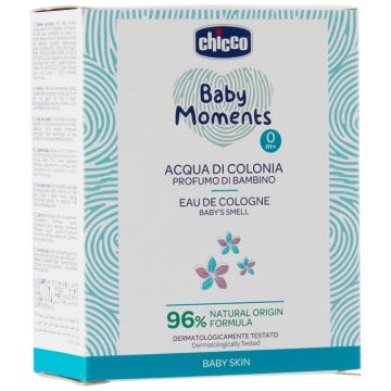 Chicco baby moments acqua di colonia profumo di bambino 100 ml