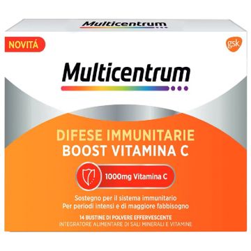 Multicentrum difese immunitarie boost vitamina c 28 bustine