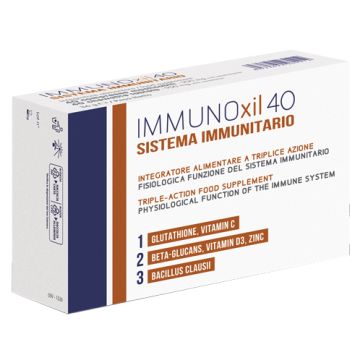 Immunoxil 40 sistema immunitario 40 compresse masticabili