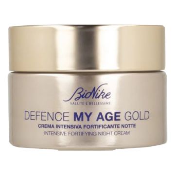 Defence my age gold crema intensiva fortificante notte 50 ml