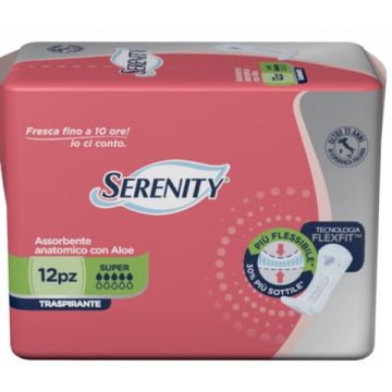 Pannolone per incontinenza serenity light lady super 12 pezzi