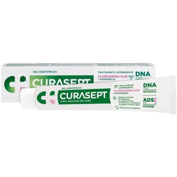 Curasept gel dentifricio ads dna trattamento astringente 75 ml