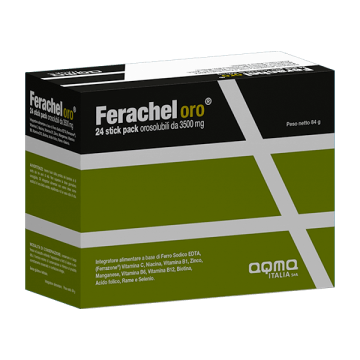 Ferachel oro 24 stick orosolubili