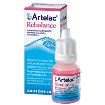 Artelac rebalance gocce oculari multidose senza conservanti 10 ml