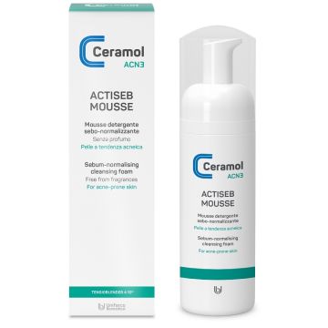 Ceramol acn3 actiseb mousse 150 ml