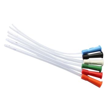 Catetere vescicale 1 via per cateterismo intermittente eruplast plus punta nelaton 2 fori smussi lunghezza 19 cm diametro ch8 60 pezzi