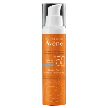 Avene sol fluido spf50+ senza profumo nuova formula 50 ml