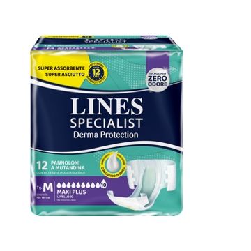 Pannolone a mutandina lines specialist derma maxi xl 20 pezzi