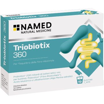 Triobiotix360 10 bustine da 4 g con edulcorante