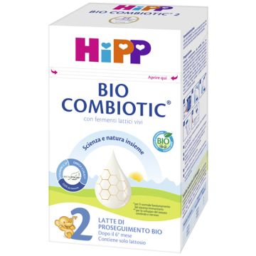 Hipp latte 2 combiotic 600 g bio