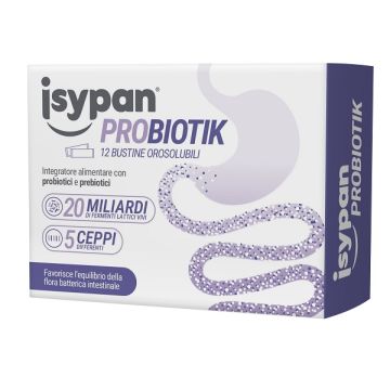 Isypan probiotik 12 bustine orosolubili