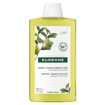 Klorane shampoo purifying al cedro 400 ml