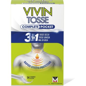 Vivin tosse complete pocket 14 stick pack da 10 ml