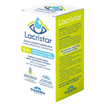 Lacristar gocce oculari lubrificanti 0,4% ialuronato di sodio multidose 10 ml