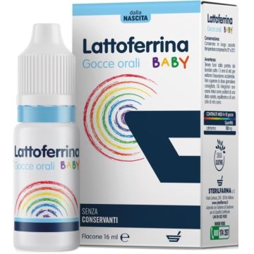 Lattoferrina baby gocce orali 16 ml