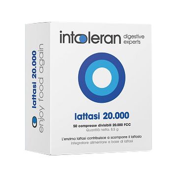 Intoleran lattasi 20000 50 compresse divisibili