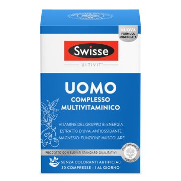 Swisse multivitaminico uomo 30 compresse