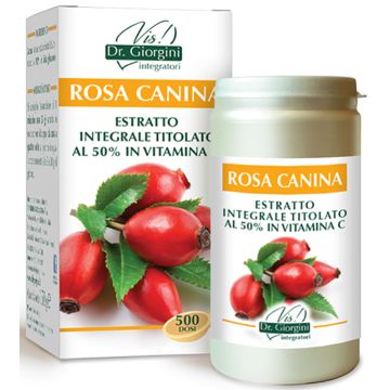 Rosa canina estratto integrale titolato polvere 100 g
