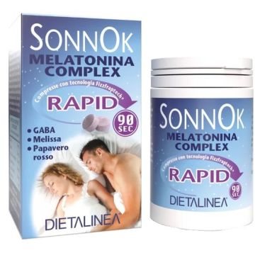 Dietalinea sonnok melatonina rapid 60 compresse