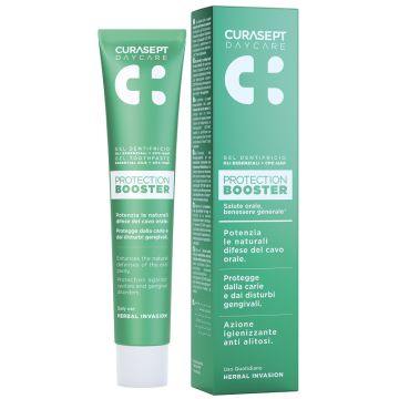 Curasept daycare dentifricio protection booster herbal invasion 75 ml