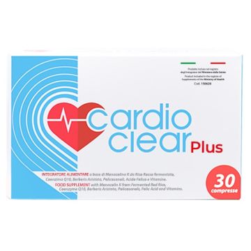 Cardioclear plus 30 compresse