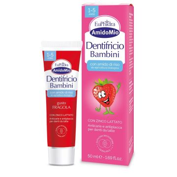 Euphidra amidomio dentifricio fragola 1-5 anni 50 ml