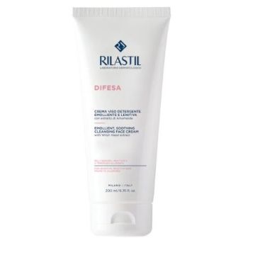 Rilastil difesa crema viso detergente emolliente e lenitiva 200 ml