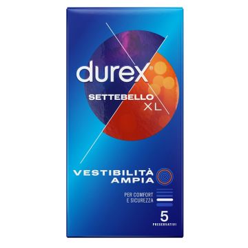 Profilattico durex settebello xl 5 pezzi