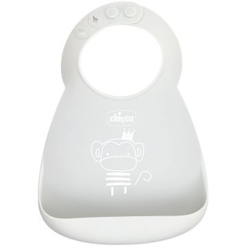 Chicco bavaglia silicone neutra