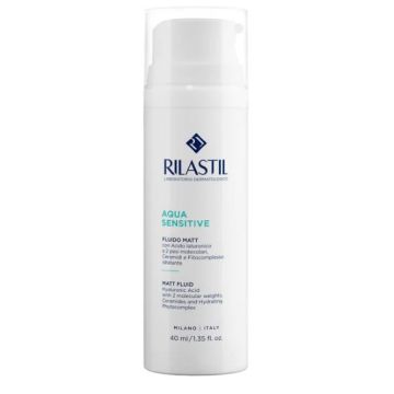 Rilastil aqua sensitive fluido matt 40 ml
