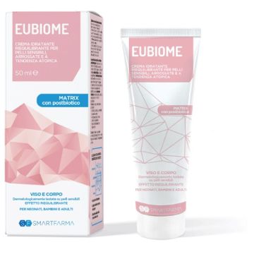 Eubiome crema idratante riequilibrante pelli sensibili arrossate tendenza atopica 150 ml