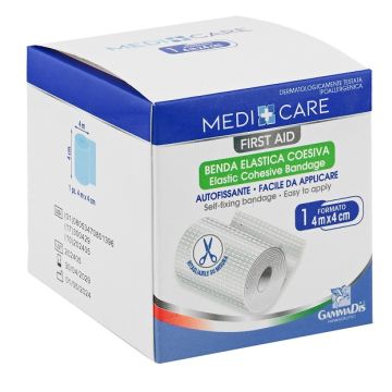 Benda medicare coesiva cm 4x4 m medicare