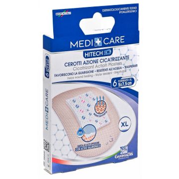 Cerotto medicare cicatrizzanti 7,5x5 6 pezzi