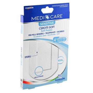 Cerotto medicare sterili tnt 10x15 4 pezzi
