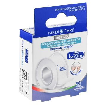 Cerotto in rocchetto medicare  tnt bianco 500x1,25 cm