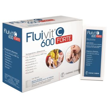 Fluivit c 600 forte 14 bustine