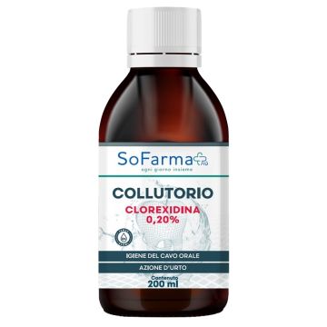 Collutorio clorexidina 0,20% 200 ml sofarmapiu'