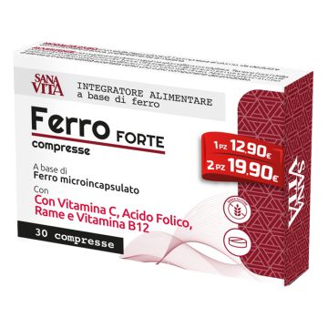 Sanavita ferro forte 30 compresse