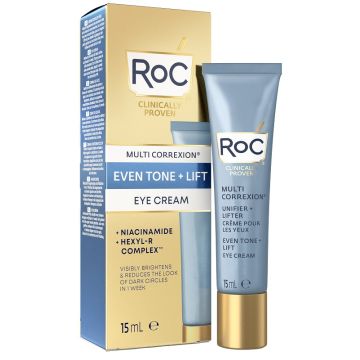 Roc multi correxion even tone + lift eye cream 15 ml