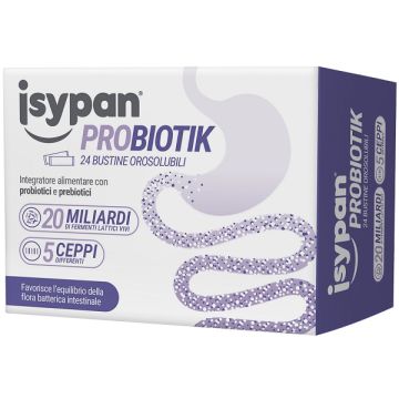 Isypan probiotik 24 bustine orosolubili 1 g