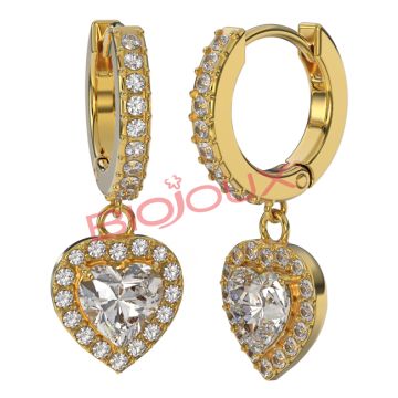Bjt313 orecchini alma gold gold plated