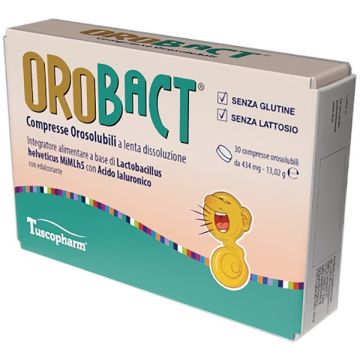 Orobact 30 compresse orosolubili