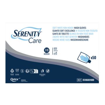 Serenity care guanto soft excellence in tessuto non tessuto 50 pezzi