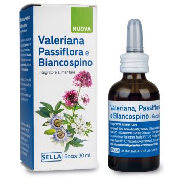 Valeriana passiflora e biancospino gocce 30 ml