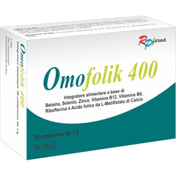Omofolik 400 30 compresse