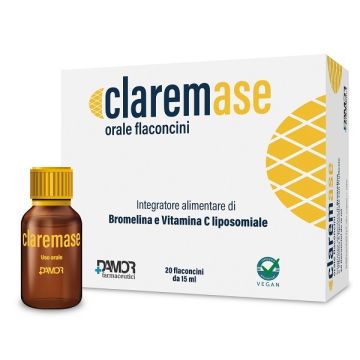 Claremase orale 20 flaconcini da 15 ml