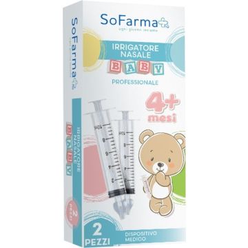 Irrigatore nasale baby 2 pezzi sofarmapiu'