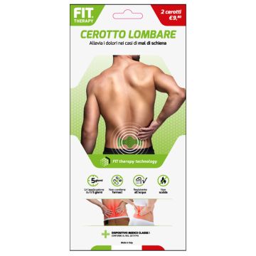 Fit therapy cerotto lombare 2 pezzi