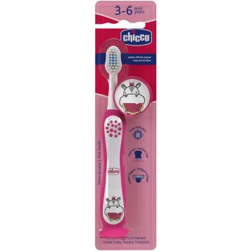 Chicco spazzolino 3-6 years rosa